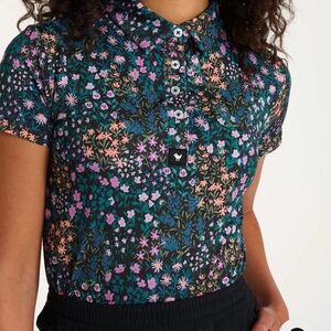 Bad Birdie Multicolor Floral Button-Down Shirt